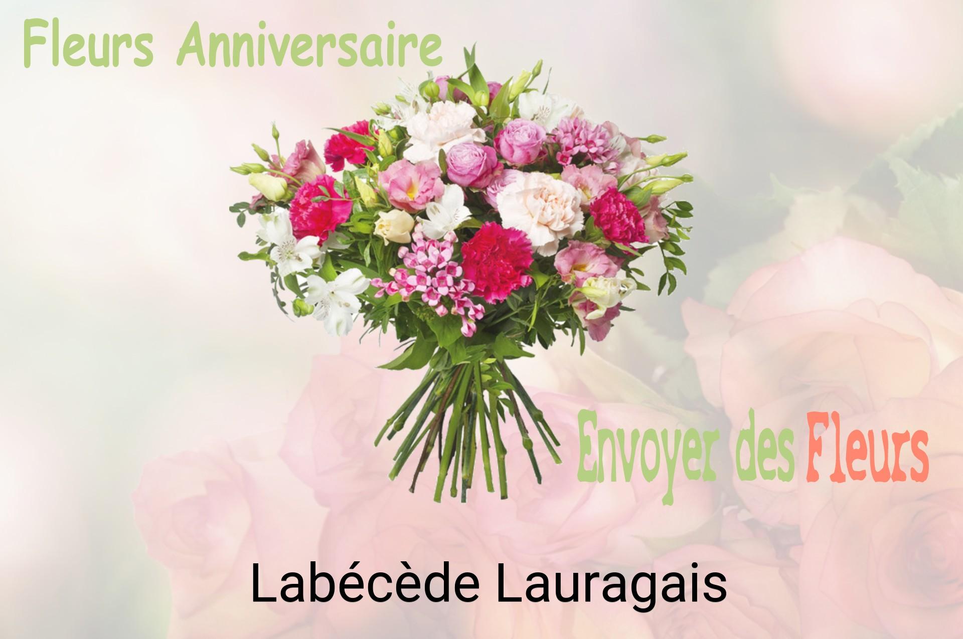Bouquet de fleurs d’anniversaire livré à Labécède-Lauragais