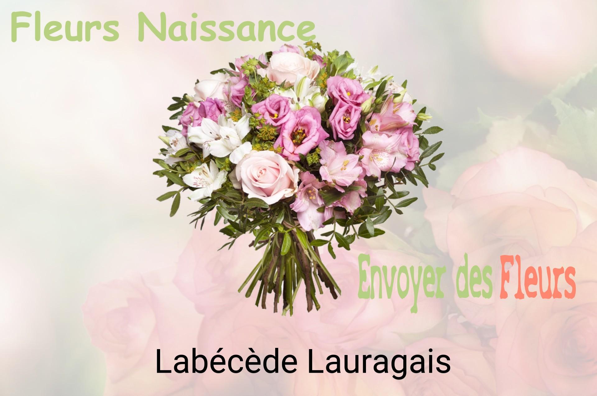 Bouquet de fleurs de naissance livré à Labécède-Lauragais